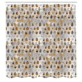 thumbnail image 2 of Ambesonne Modern Shower Curtain, Abstract Blue Drops Print, 69"Wx84"L, Apricot, 2 of 4
