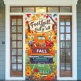 thumbnail image 3 of It’s Fall Y’all Door Cover Thanksgiving Backdrop Pumpkin Sunflower Baby Cow 71x35 Inch Cute Autumn Banner for Porch Wall Decor Fall Farm Party Photo Booth Props, 3 of 6