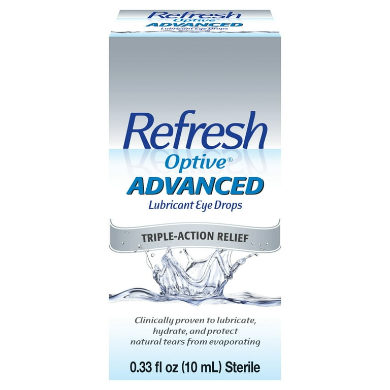 Refresh Optive® ADVANCED Soothe Dry Eye Drops - Lubricated for