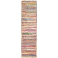 thumbnail image 2 of SAFAVIEH Cape Cod Jaylen Geometric Runner Rug, Natural/Multi, 2'3" x 10', 2 of 10