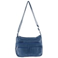 thumbnail image 6 of SILVERFEVER Medium Leather Hobo Handbag for Women  Shoulder Purse with Built-in Wallet Organizer, Genuine Leather Everyday Bag, 6 of 8