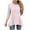 Pink Plus Size Blouse for Women_k, variant on CYMMPU Summer Fashion Shirts 3/4 Sleeve Floral Pattern Round Neck Blouses for Women Dressy Casual Loose Fit Tunic Tops Spring Tops Flare Hem Hide Belly Tops to Wear with Leggings T-Shirts Purple XXL