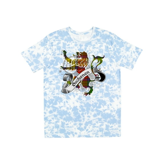 Inktastic Buchanan Tartan Lion T-Shirt