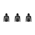 thumbnail image 4 of Greeniant Chaqueta de ciclismo abrigo con capucha correr rompevientos chaleco a prueba de viento ropa dama manga larga hombres montar negro L/EUR Type1 NO1, 4 of 6