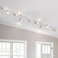 thumbnail image 3 of Hiiglxii 4-Light LED Track Lighting Kit with 3.3FT H Track Lighting Rails & Floating Canopy Connector, GU10 Track Light Kit, Mode, 3 of 9