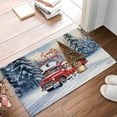 thumbnail image 2 of Santa is Coming Beagle Merry Christmas Xmas Noel Truck Tree Doormat Beagles Dog Lover Gifts Idea Indoor Outdoor Welcome Mat - 02023, 2 of 5