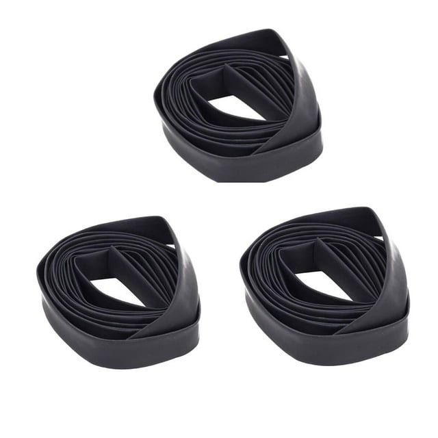 jinwen 3 Packs Protecteur de Plumes Tubes d'Emballage Outil Noir - 1M