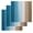 Blue Brown, variant on Blue Brown Ombre Kitchen Dish Towels for Drying Dishes Set of 3, Vintage Country Wooden Waffle Weave Microfiber Hand Tea Bathroom Towels Quick Dry & Absorbent Towel 12x12