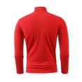 thumbnail image 4 of Mens Mock Turtleneck Shirt Long Sleeve Thermal Pullover Slim Fit Stretchy Lightweight Solid Base Layer Top, 4 of 4