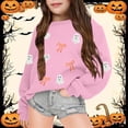 thumbnail image 2 of Gyujnb Kids Halloween , Print Halloween Pullover Hoodie for Kids Boys Girls Long Sleeve Casual Sweatshirt, Halloween Outfits,7-8 Years, 2 of 4
