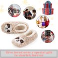 thumbnail image 5 of cosyone1997 Cute Fuzzy Animal Slippers for Women Girls Teens Kids, Warm Fluffy Bedroom Socks Indoor, Cozy House Shoes Non-slip Grip Soles, Winter Funny Gifts Unique, 5 of 7