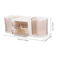 thumbnail image 2 of GAXIRE Plastic Desk Organizer Drawer Classroom Pencil Storage Box Modern Minimalist 1Pack, 2 of 8