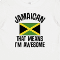 thumbnail image 4 of Inktastic Jamaica Awesome Jamaican Boys or Girls Baby T-Shirt, 4 of 5