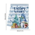 thumbnail image 3 of Yhmxh Blue Christmas Kitchen Towels Winter Dishcloths Snowman Gnomes Snowflake Tea Christmas Hand Dish Towels Let Snow Decoration for Baking Holiday Bathroom Xmas Home Gift Supplies, 3 of 6