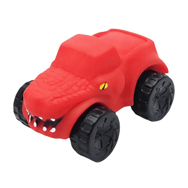 Coche Juguete Elástico Likrtyny Dinosaurio Rojo