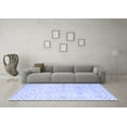 thumbnail image 3 of Ahgly Company Indoor Rectangle Abstract Blue Contemporary Area Rugs, 5' x 8', 3 of 4
