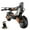 Black, variant on Adult Electric Scooter, 50 Miles Range,34 Mph Top Speed, 11"/10" Off Road Tire,1600W Motor Folding E-Scooter with Detachable Seat for Commuting