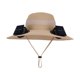 thumbnail image 1 of Sombrero de pescador con ventilador solar y dos ventiladores solares para exteriores, protección de para hombres y mujeres, cómodo sombrero de Caqui, 1 of 8