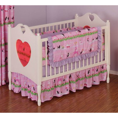 Poodles In Paris 4 Pc Crib Set Walmart Com Walmart Com