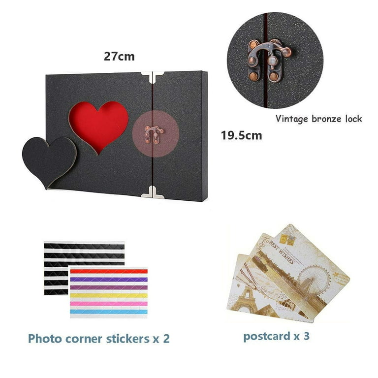Scrapbook Kit, Polaroid Album Kit, Photo Scrapbook Album, Custom Wedding  Guestbook, Polaroid Guestbook, Couples Scrapbook -  UK