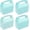 Blue (Pack of 30), variant on Party Favor Treat Boxes, Goodie Boxes, Gable Paper Gift Boxes with Handles. Perfect for Birthday, Baby Shower and Any Fun Party Decoration Supplies.Different colors to choose from
