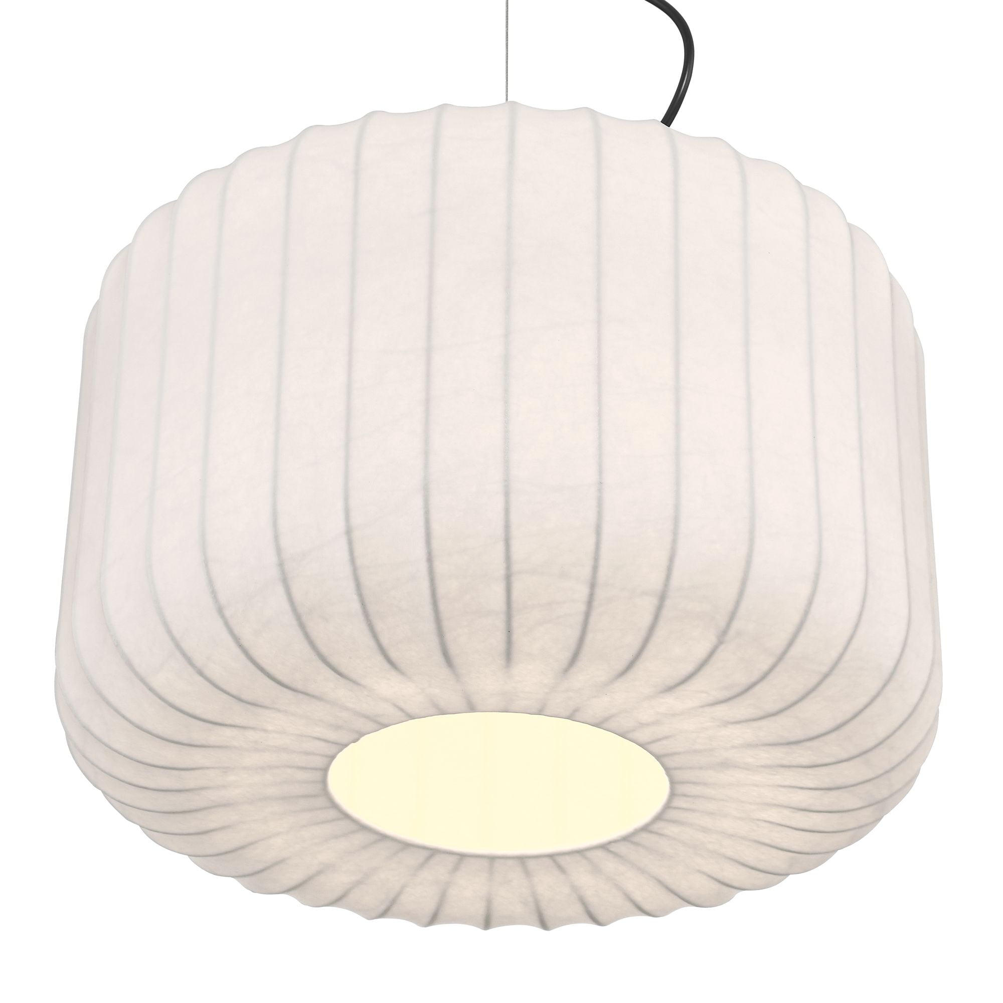 Possini Euro Design Jaime 18" Modern Pendant Chandelier Ceiling Light Fixture Dining Room Over Table Drum Matte Black and White