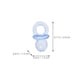 thumbnail image 4 of 150 chupetes acrílicos mini, transparentes, para baby shower., 4 of 7