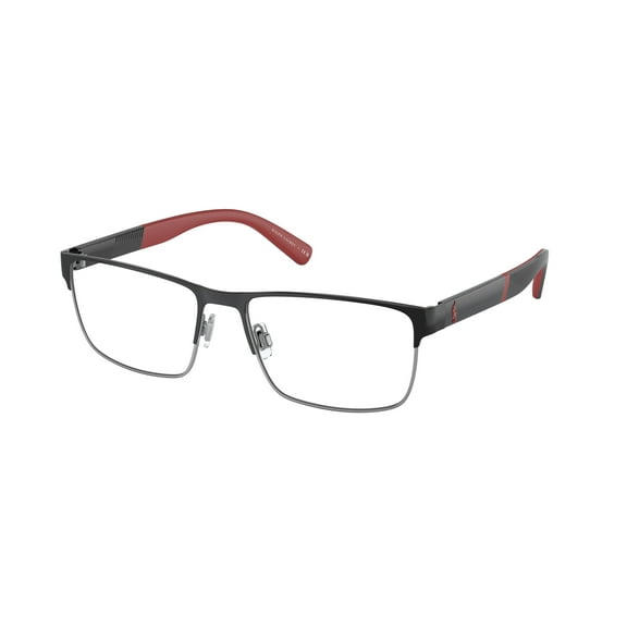 Eyeglasses Polo PH 1215 9003 Shiny Black   Gun Metal