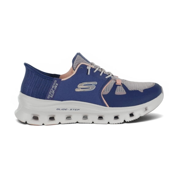 Skechers Women's Slip-Ins Glide Step Pro Purple Coral Sneakers 150420W.PRCL - 6 (Wide)
