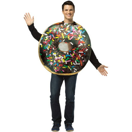 Get Real Doughnut Adult Halloween Costume - One