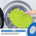 thumbnail image 6 of Magic Sponge Eraser Pads and Microfiber Chenilles Pads for Shark Steamer S7001 s7020 s7000amz s7000 s7001tgt s7201 s8201 S7005 s8001 Series Rotating Steam Scrubber,Scrub Sanitize at The Same, 6 of 14