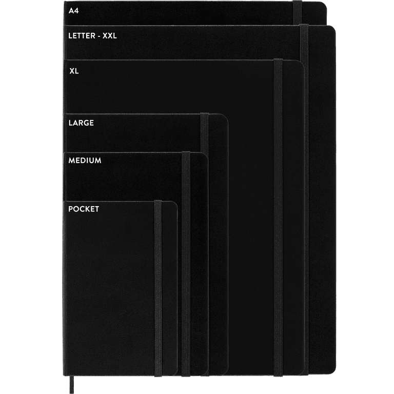 Moleskine Classic Hard Cover Notebook, Large, Ruled Moleskine Classic Hard Cover Notebook, Large, Ruled