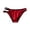 Red, variant on KHONTS Men’s Thong Underwear Lace G-String Thongs Mesh Breathable Briefs Red XL