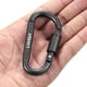 thumbnail image 5 of Mosquetón Lixada aleación de aluminio anillo en D cerradura mosquetón cerradura de tornillo colgante, 5 of 7