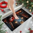 thumbnail image 5 of Grrvtrz Christmas Carpet Entrance Door Mat Household Absorbent Nonslip Foot Mat Dirt Proof Mat Bathroom Nonslip Mat Size 15.7x23.6 Inch,Holiday Products,Christmas Decorations, 5 of 6