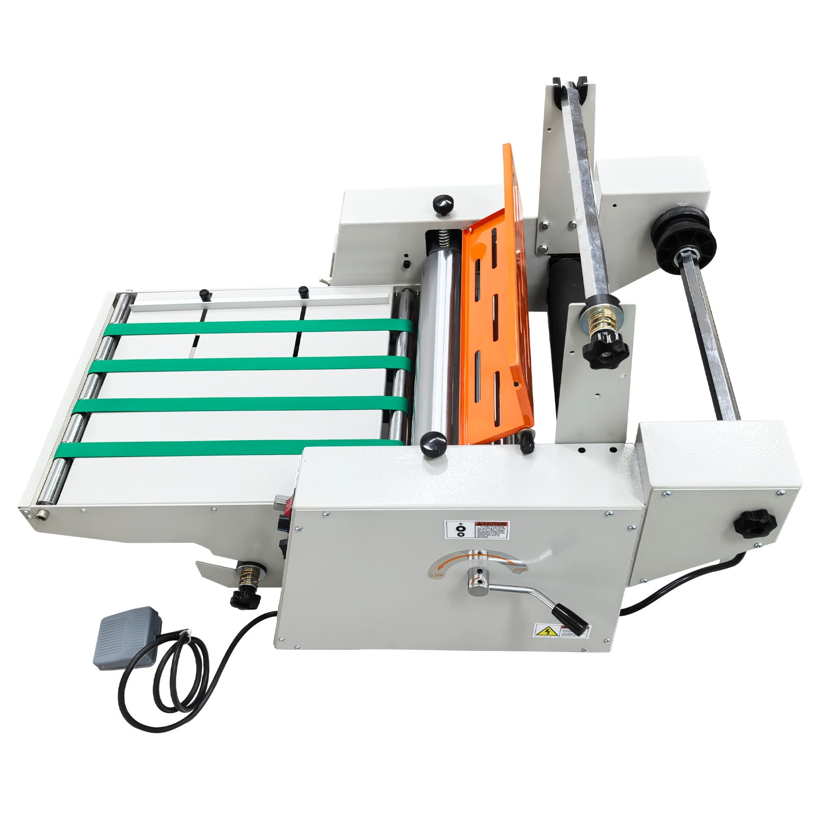 13'' Electric Steel Roller Thermal Laminator Laminating Machine