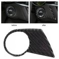 thumbnail image 4 of Cubierta de parada del motor, decoración interior del coche del motor de fibra de carbono real Ajuste de arranque del motor Solución innovadora, 4 of 8