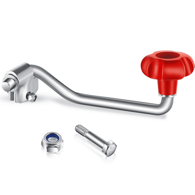 Trailer Jack Handles Replacement Crank Accessories Fits Most Trailer Jacks,Comes with Bolt Nut Spacers