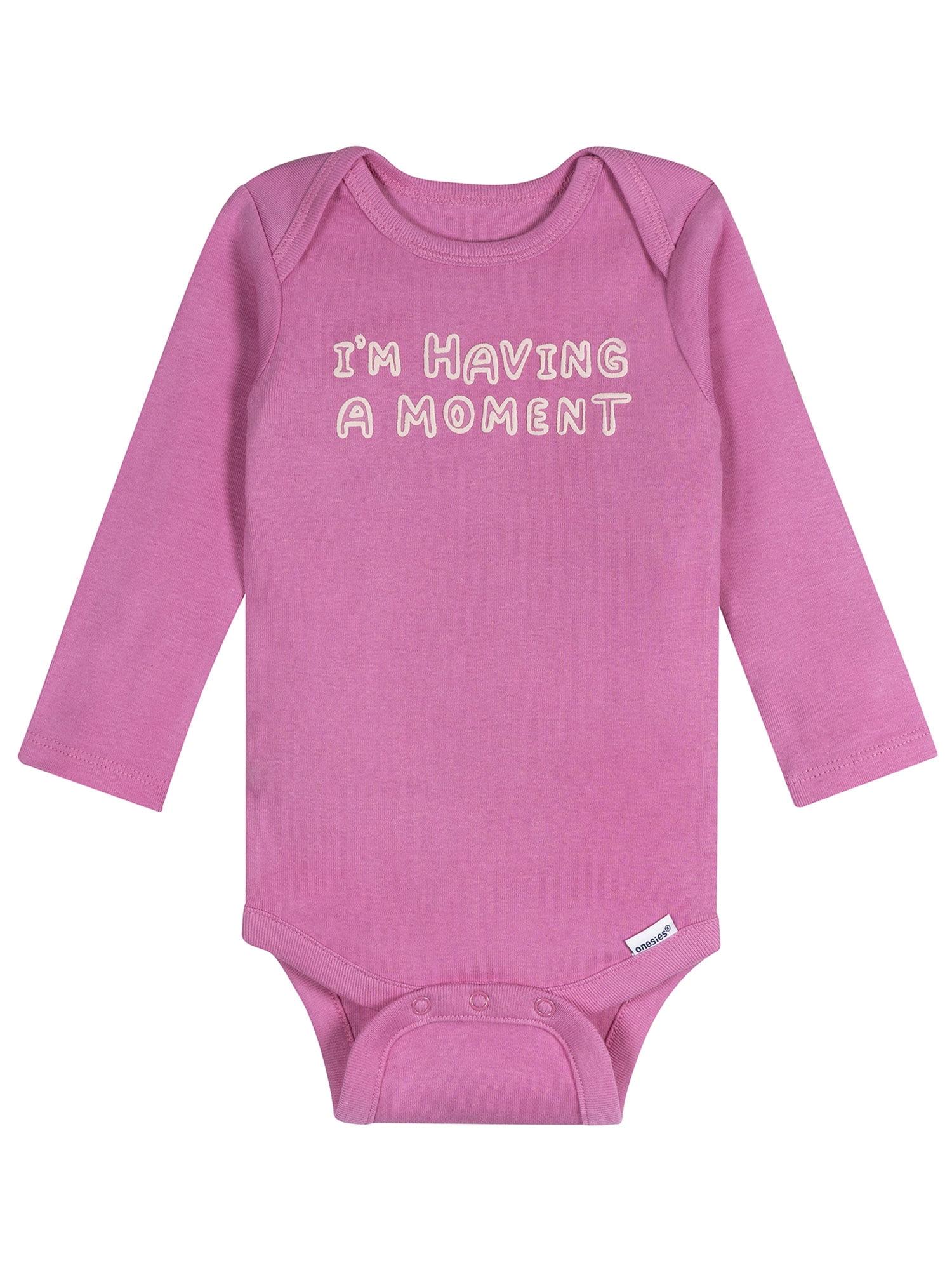 Onesies Brand Baby Girl 6pc Bodysuits, Sizes (0-3 Months - 12 Months)