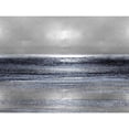 thumbnail image 3 of Matthews, Michelle 14x12 Black Modern Framed Museum Art Print Titled - Silver Seascape III, 3 of 5
