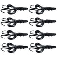 thumbnail image 1 of CSChome Fishing Baits 8Pcs 6cm/3g Soft Shrimp Baits Saltwater Freshwater Bright Color Soft High Toughness Reusable Simulation Design Flexible, 1 of 7