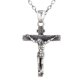 thumbnail image 3 of Men Necklace Jesus Cross Dangle Anti Rust Stainless Steel Jesus Pendant, 3 of 4