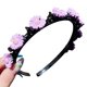 thumbnail image 1 of Lindo aro para el cabello con clips, diadema multiusos para peinado de princesa, accesorios coloridos para el cabello #yg, 1 of 5