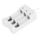 thumbnail image 3 of Cargador USB de 3 ranuras A03, ABS blanco, ecológico, resistente a altas temperaturas, para pilas AA y AAA., 3 of 10