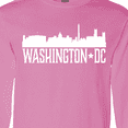 thumbnail image 4 of Inktastic Washington DC Skyline Cities Long Sleeve T-Shirt, 4 of 5