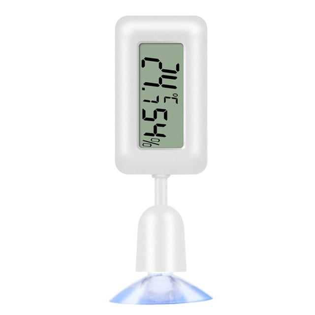 Hygrometer and Digital Temperature Gauge for Home Aquariums and Terrariums