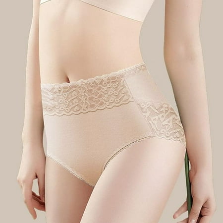 Seamless Underwear for Women Breathable Triangle Lace Large Size Underwear No Wedgie Seamless Panties