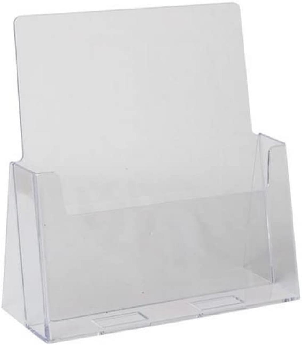 Clear Acrylic Brochure Holder Countertop Display