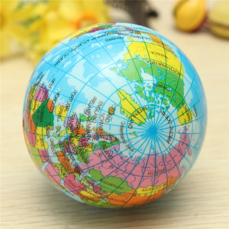 globe bouncy ball
