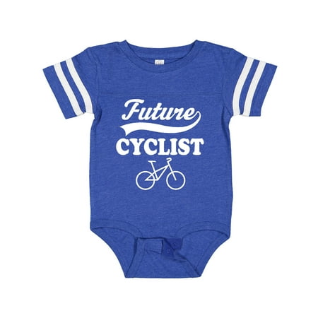 

Inktastic Future Cyclist Childs Bicyle Gift Baby Boy or Baby Girl Bodysuit